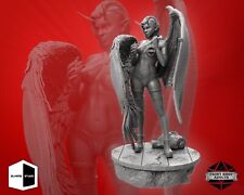 Half Daemon Miniature Naked Half Angel High Fantasy Figure Nsfw Sfw 3D Print picture