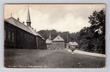 Bethlehem PA-Pennsylvania, St Luke's Hospital, Antique Vintage Souvenir Postcard picture