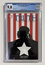 TRUTH: RED WHITE & BLACK #1 (2003) CGC 9.8 1ST APPEARANCE OF ISAIAH BRADLEY picture