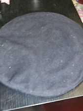 WWII USN Navy Blue Officer Bell Crown Barracks Wool Cap Cover Size 7 L@@K picture