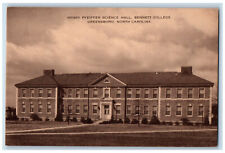 c1940's Henry Pfeiffer Science Hall Bennett College Greensboro NC Postcard picture