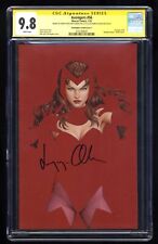 Avengers #56 CGC NM/M 9.8 SS Signed Elizabeth Olsen Christopher Cover C picture