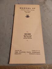 WWII US Army Hand Book Victor Edge Tools 1945 Edition Woodman's Pal picture