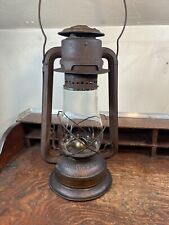 Antique No 2 Cold Blast Copper Font Barn Lantern CT Ham Rochester NY READ & PICS picture