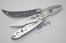 Leatherman Freestyle Silver Pocket Knife Folding Pliers Tactical Blade Carbon picture
