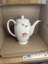 Vintage Johnson Brothers Cerise Very Rare Discounted Tea Pot Apple Basket Design picture
