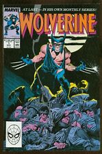 Wolverine #1 (1988) MID-HIGH GRADE White Pages 1st Wolverine as Patch Key 23089 picture