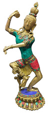 Dancing Lord Shiva Metal Statue picture