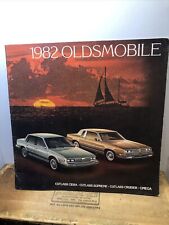 1982 Oldsmobile Sales Brochure Cutlass Supreme, Ciera, Crusier and Omega picture
