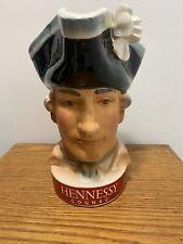 Vtg. Capitaine Richard Hennessy Cognac Toby Mug has Tricorn Hat 8