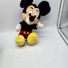 Vintage Walt Disney World Disneyland MICKEY MOUSE Plush Doll Stuffed Toy picture