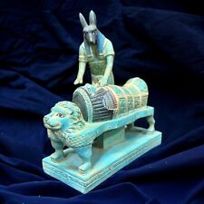 Ancient Antiques Egyptian Anubis Statue Mummification of the Mummy Egyptian BC picture