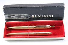 Vintage (c1960) Parker Golden Imperial Jotter Ballpoint & Mechanical Pencil picture