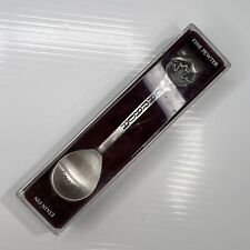 Bloomsbury’s Boma Fine Pewter Canada Maple Leaf Calgary Vintage Souvenir Spoon picture