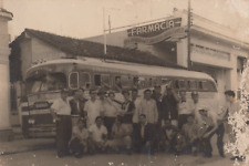 1950s CUBA CUBAN BUS EMPLOYEES CREW COLON-HAVANA ROUTE ORIGINAL PHOTO 151 picture