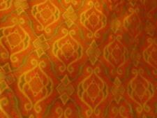 BTY Outrageous MCM Vintage Jacquard Damask Upholstery Fabric NOS Eames Knoll Era picture