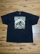 Harley Davidson Men’s 2XL Dealership T-Shirt Denney’s Harley Davidson Dual Sided picture