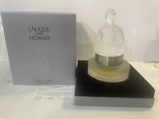 Lalique Pour Homme Limited Edition 2008 Perfume Bottle Bouddha MINT In Box picture