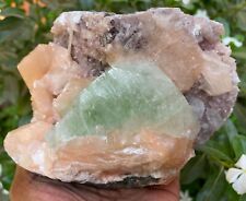 Green Apophyllite With Stilbite Rocks, Crystals And Mineral Specimens picture