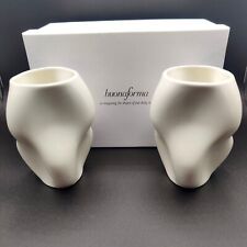 Ergonomic Design Porcelain Tumblers Curved Modern Ciao Bella 12oz Set of 2 Cups picture