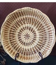 SWEETGRASS BASKET FROM CHARLESTON * 14 Round Gullah Basket - Handmade New picture