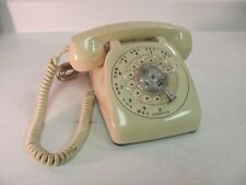 Vintage Automatic Electric Desktop Rotary Dial Phone Ivory Telephone picture