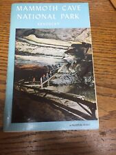 Vintage 1966 Mammoth Cave National Park Brochure Souvenir Booklet History KY picture
