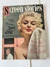 SCREEN STORIES JULY 1955 MARILYN MONROE FAIR-GOOD WRITING ON BACK  picture