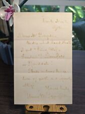 Longfellow Henry Wadsworth Autographed Letter & 