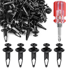 100 Pcs Plastic Rivets Compatible with Rhino 450 660 700 Grizzly 600 ATV Body Fe picture