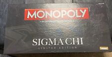 Monopoloy Sigma Chi Limited Edition Used #4700 picture