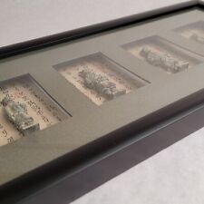 Terracotta Army Chinese Art Framed Chinese Characters Figurines W/ Hangable Hook picture