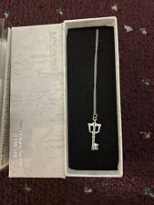 Kingdom Hearts Silver Charm Necklace Keyblade Square Enix Sterling Silver picture