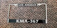 NEW  LAPD LOS ANGELES POLICE KMA-367 CAR  LICENSE PLATE FRAME FROM LAPD STORE picture
