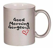 Good Morning Gorgeous Cute Coffee Tea Cup Love Ceramic Heart Mug by BeeGeeTees picture
