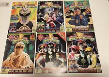 Vintage POWER RANGERS Magazine Lot Of 6 picture