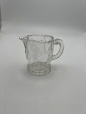 Antique EAPG Child's Toy CREAMER U.S. Glass Co. NURSERY RHYME picture