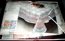 NEW 13 PCS. ELEGANT FROM ITALY VINTAGE 70's TABLECLOTH 51