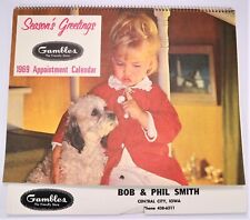 1969 Gambles The Friendly Store - Kids, Puppies & Kittens Calendar picture