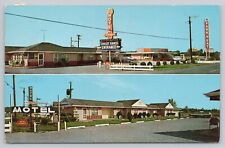 Fenton Missouri, Sunset Ranch Motel Restaurant Route 66 Advert, Vintage Postcard picture