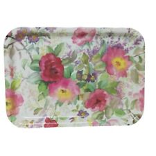 Italian Floral Melamine Tray by Delta Group Designs 15 x 10.5 x 1 picture