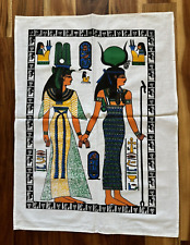 Vintage Egyptian Fabric Wall Hanging picture