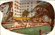 1930'S. THE CARIBBEAN. MIAMI BEACH, FL. POSTCARD HH7 picture