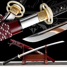 Handmade Katana/High Manganese Steel/Samurai Sword/Sharpen/Real/Collectible picture