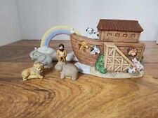 Homco #1474 Vintage Noah's Ark 6 pc set picture