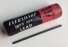 Vintage EVERSHARP Mechanical Pencil Lead HB Med Black Square 1.18mm NOS 30pk USA picture