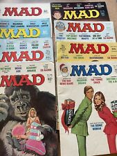 Complete 1977 Mad Magazine Lot of 8 Very good All in mailing cover ship included picture