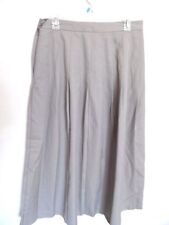 Vintage Field Manor Women's 100% Wool Pleated Skirt - Size: 14, Beige () picture