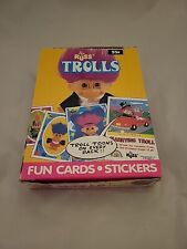 1992 Topps Russ TROLLS Trading Cards & Stickers Opened Box of 36 Sealed Packs picture