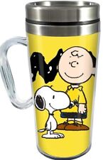 Peanuts Snoopy and Charlie Brown 14 Oz. Acrylic Travel Mug picture
